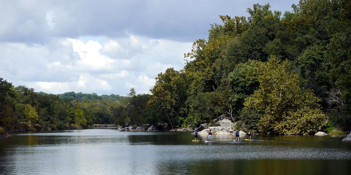 stand up paddle lesson in Potomac, MD near Washington, DC