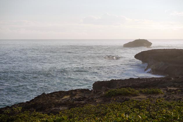 view from laie point