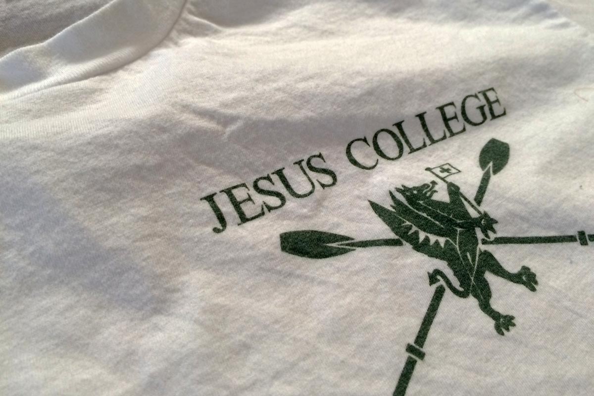 Jesus College Boat Club Oxford Logo Shirt