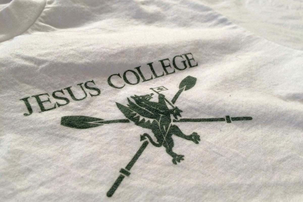 Jesus College Oxford Rowing Club Logo Shirt