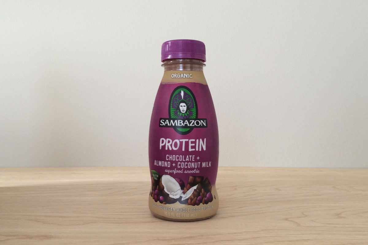 Sambazon Protein Chocolate Almond Coconut Acai Drink