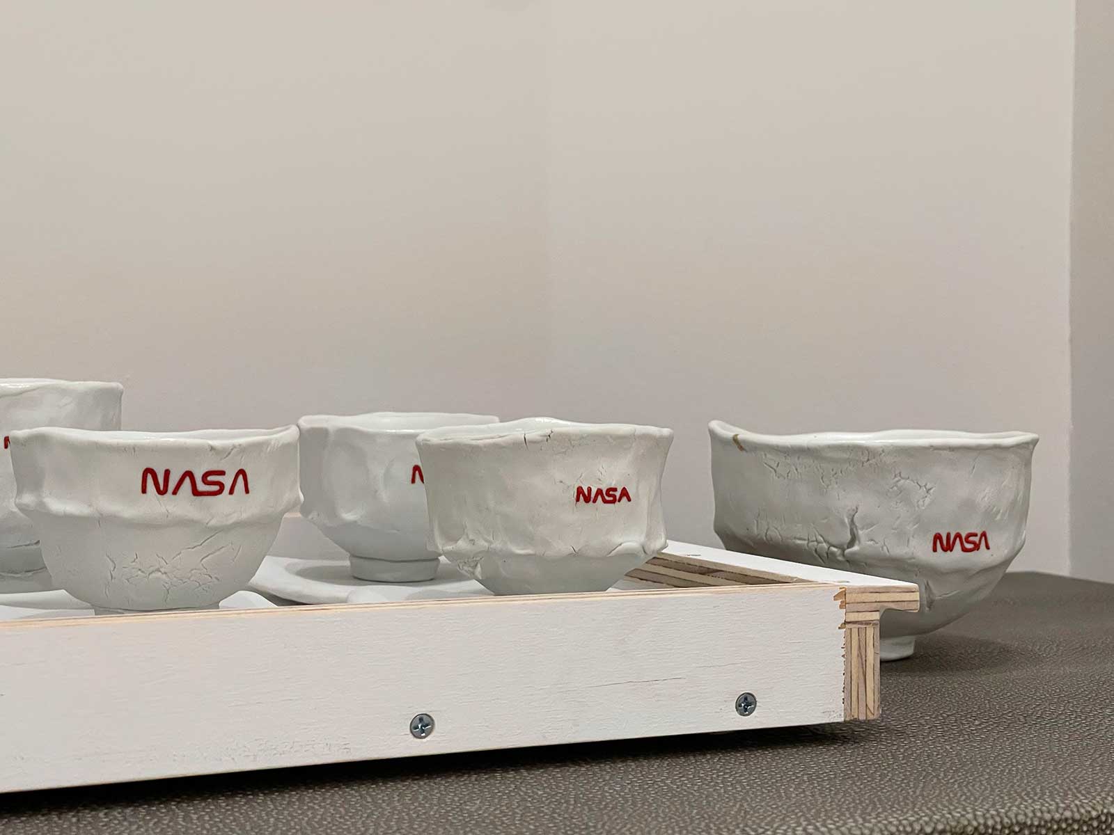 Tom Sachs exhibit Acquavella gallery