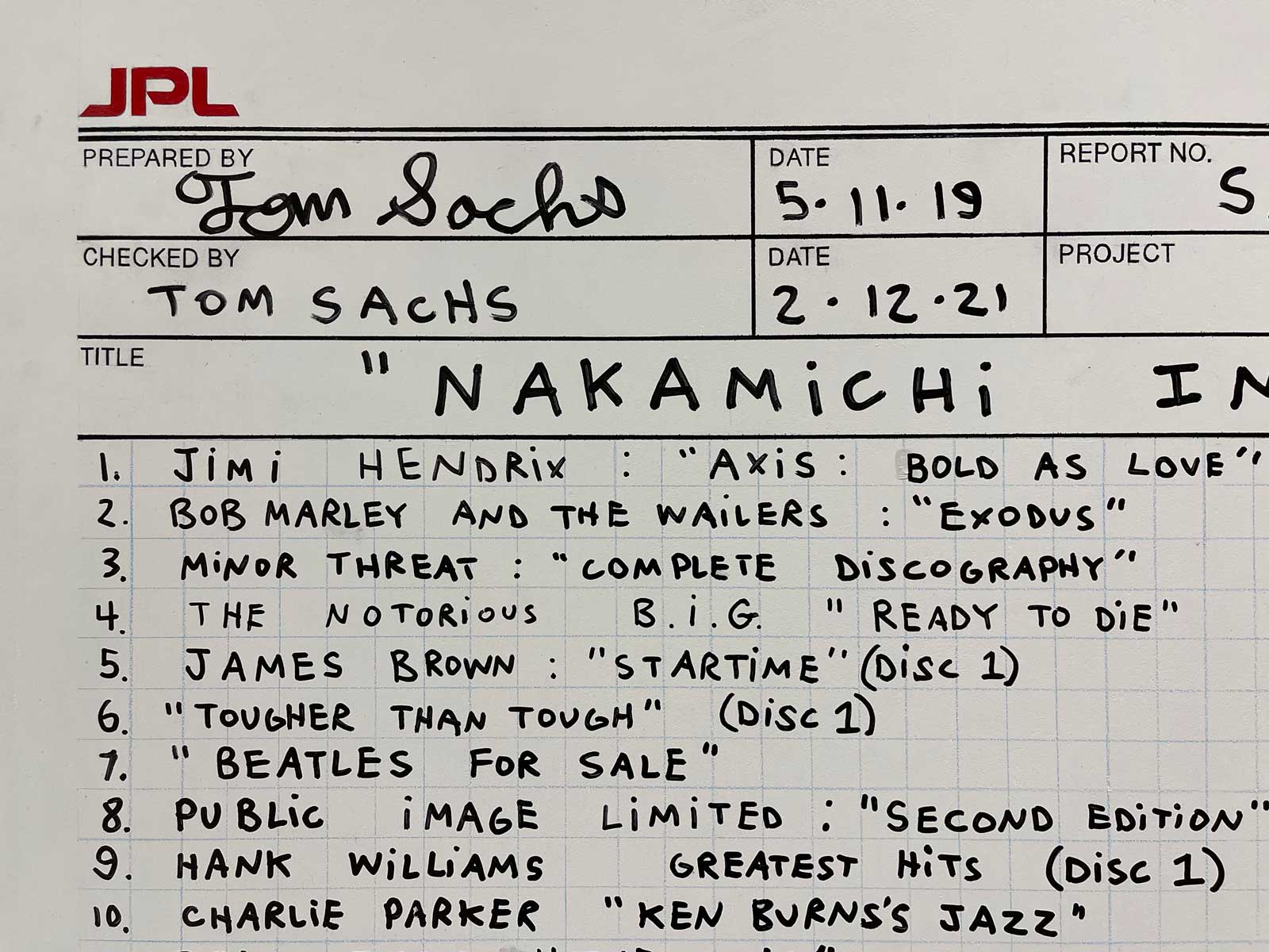 Tom Sachs Exhibit at Acquavella Gallery in West Palm Beach, Florida Tom Sachs exhibit Acquavella gallery