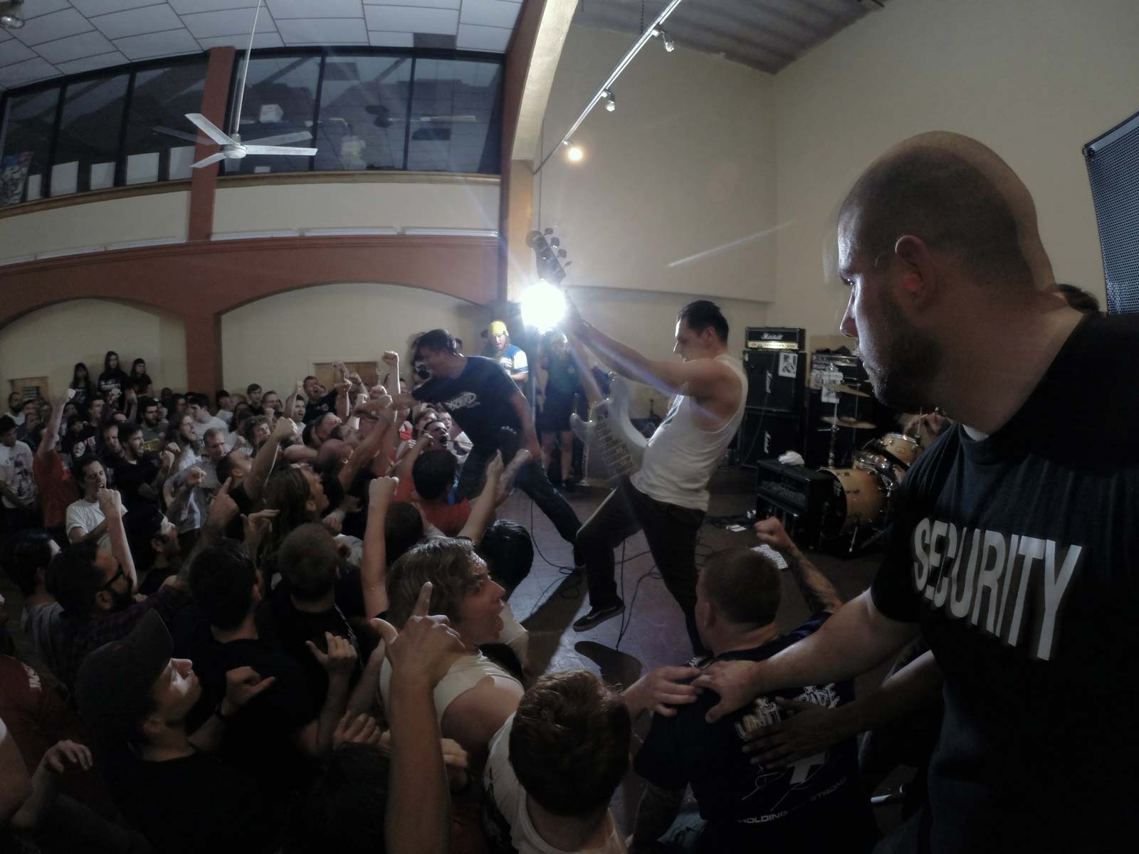 Chain of Strength at St. Stephen Church in Washington, DC. June 14 2014. Shot with a GoPro Hero 3+ Black Edition. Chain of Strength GoPro