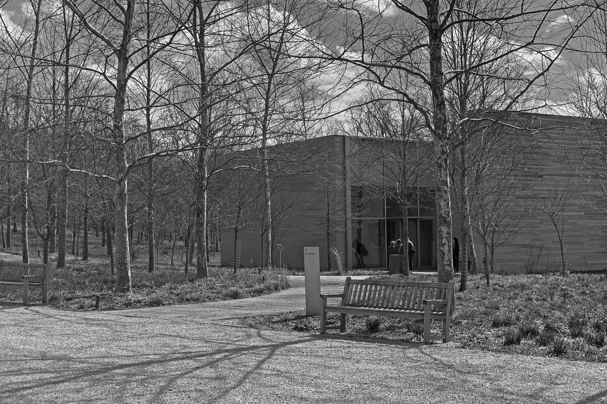 Glenstone Museum Arrival Hall building Glenstone Arrival Hall Potomac Maryland