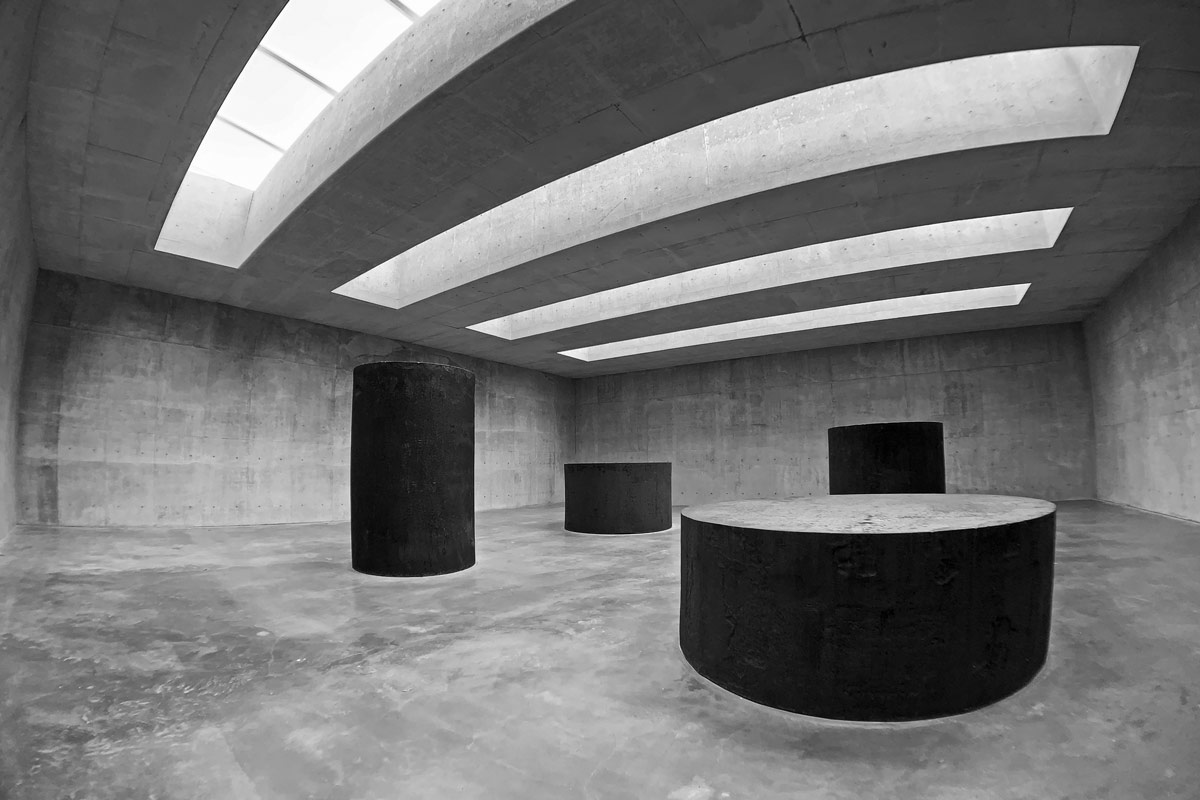 Four Rounds: Equal Weight, Unequal Measure, 2017 Serra Four Rounds Sculpture Glenstone