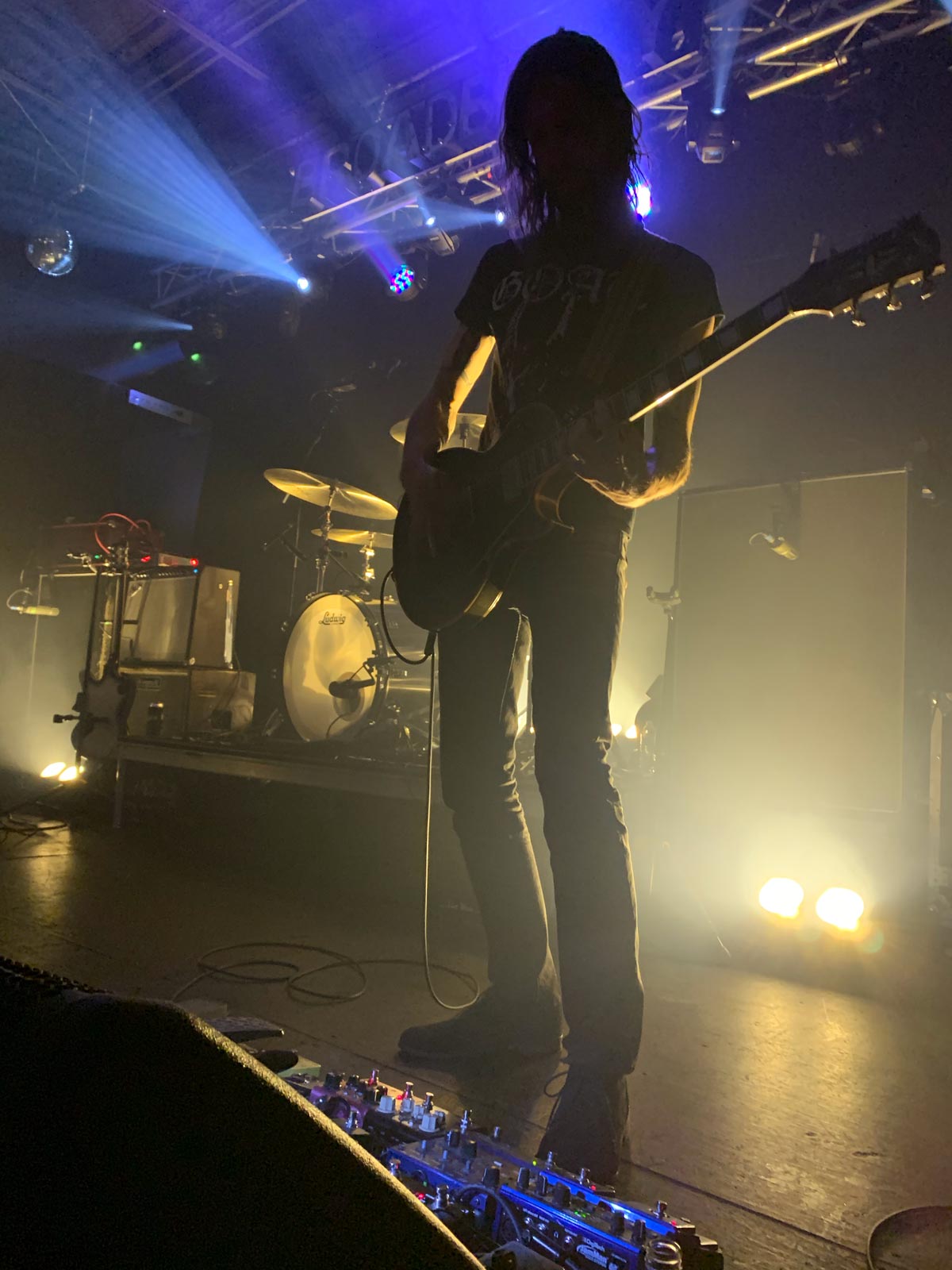 Russian Circles on October 30, 2019 by Shawn Young Russian Circles Mike Sullivan guitar