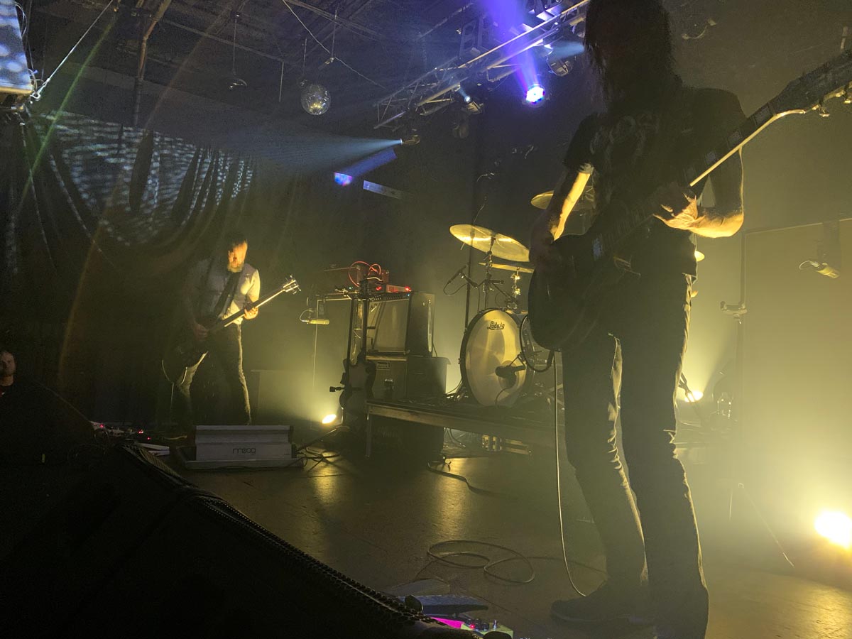Russian Circles on October 30, 2019 by Shawn Young Russian Circles Mike Sullivan guitar