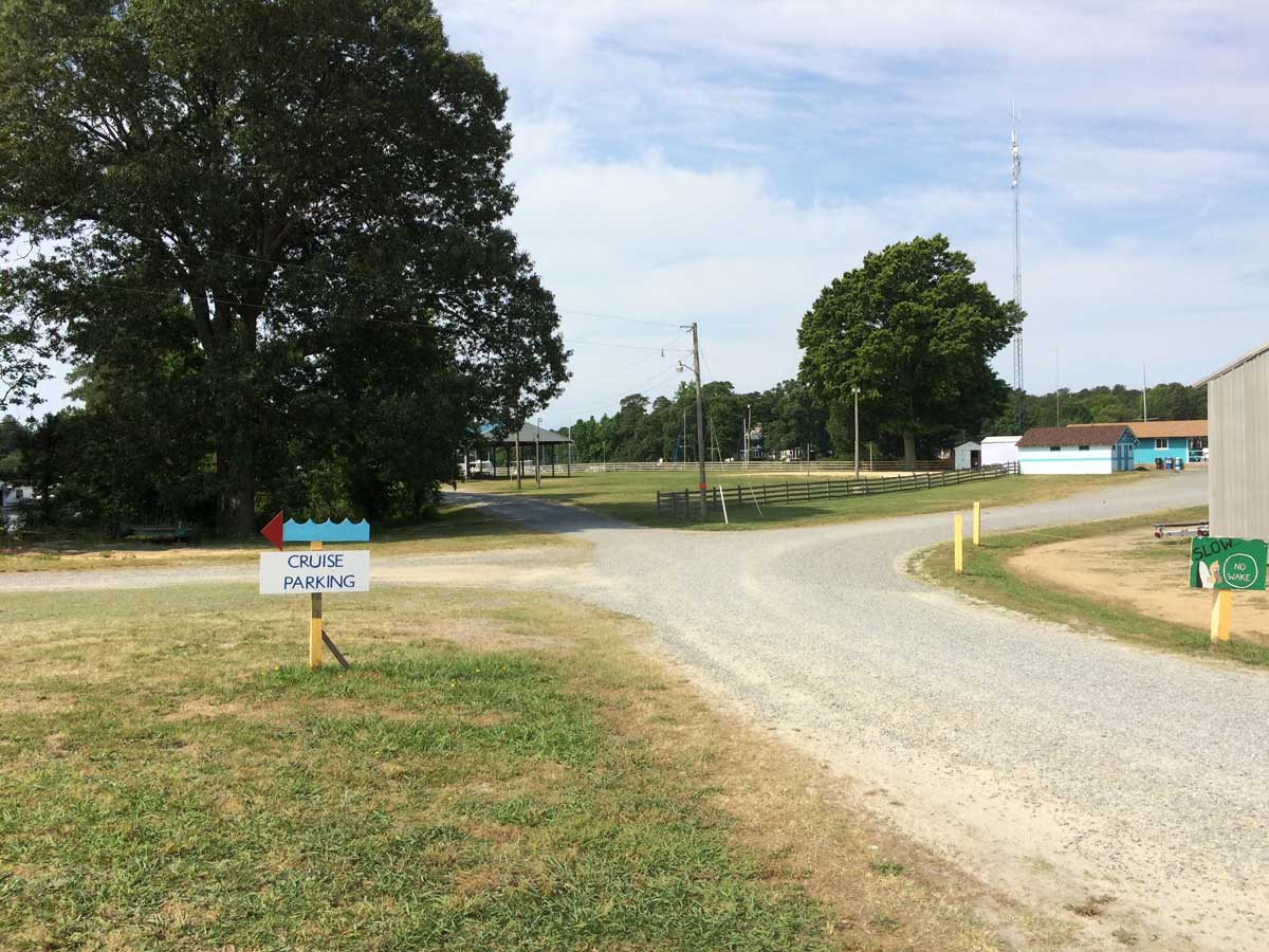 Buzzard's Point Marina parking