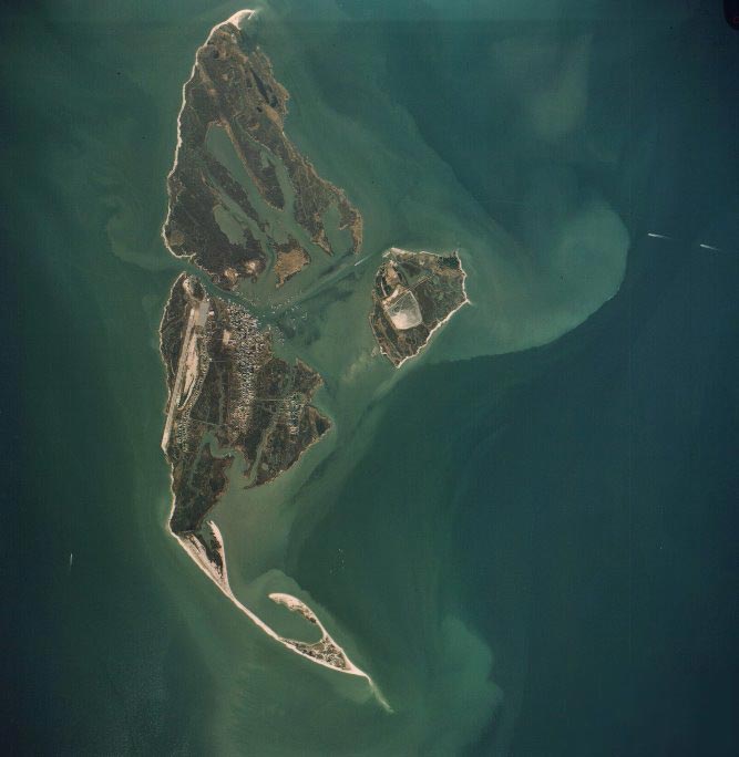 Tangier Island aerial photo